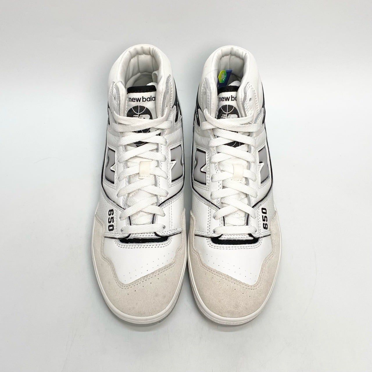  NEW BALANCE 650 WHITE BLACK BB650RWH 
