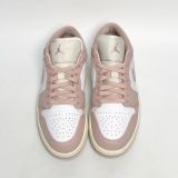  NIKE AIR JORDAN 1 LOW PINK OXFORD DC0774-162 