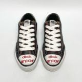  MAISON MIHARA YASUHIRO ORIGINAL SOLE DISKUNION LEATHER LOW-TOP A04FW714 