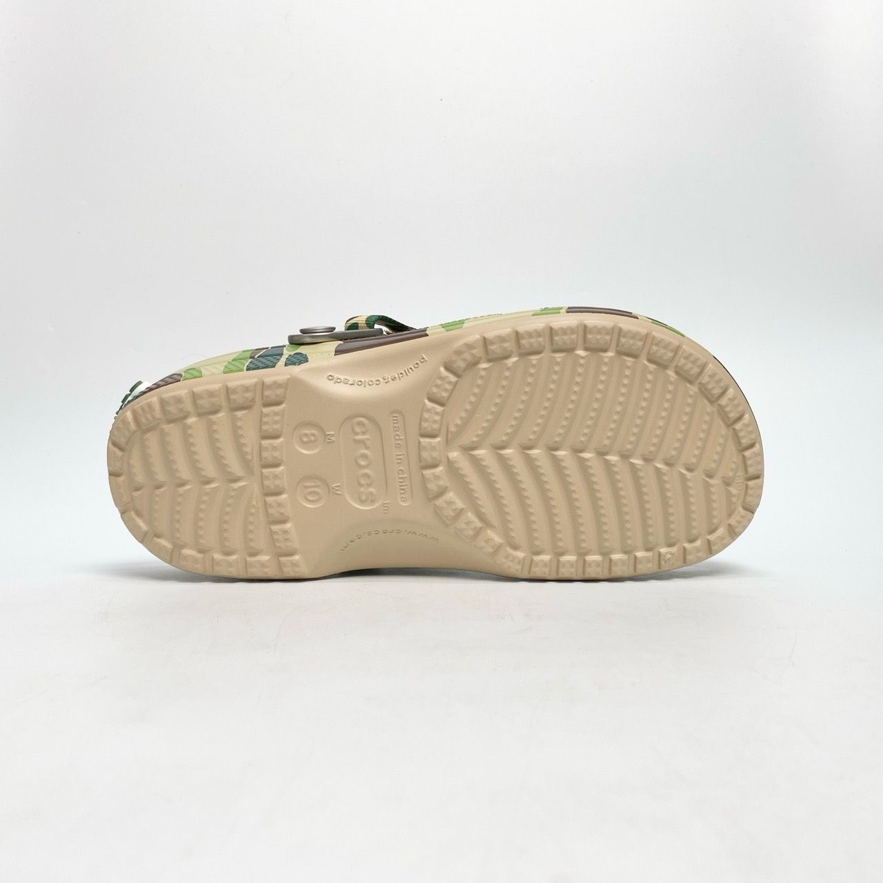  CROCS CLASSIC CLOG X A BATHING APE ABC CAMO GREEN 209627-212 