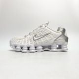  NIKE SHOX TL WHITE METALLIC SILVER AV3595-100 