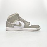  NIKE AIR JORDAN 1 MID LINEN 554724-082 