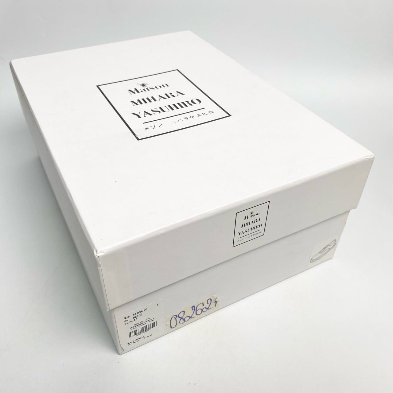  MAISON MIHARA YASUHIRO BAKER OG SOLE SUEDE LOW BEIGE 