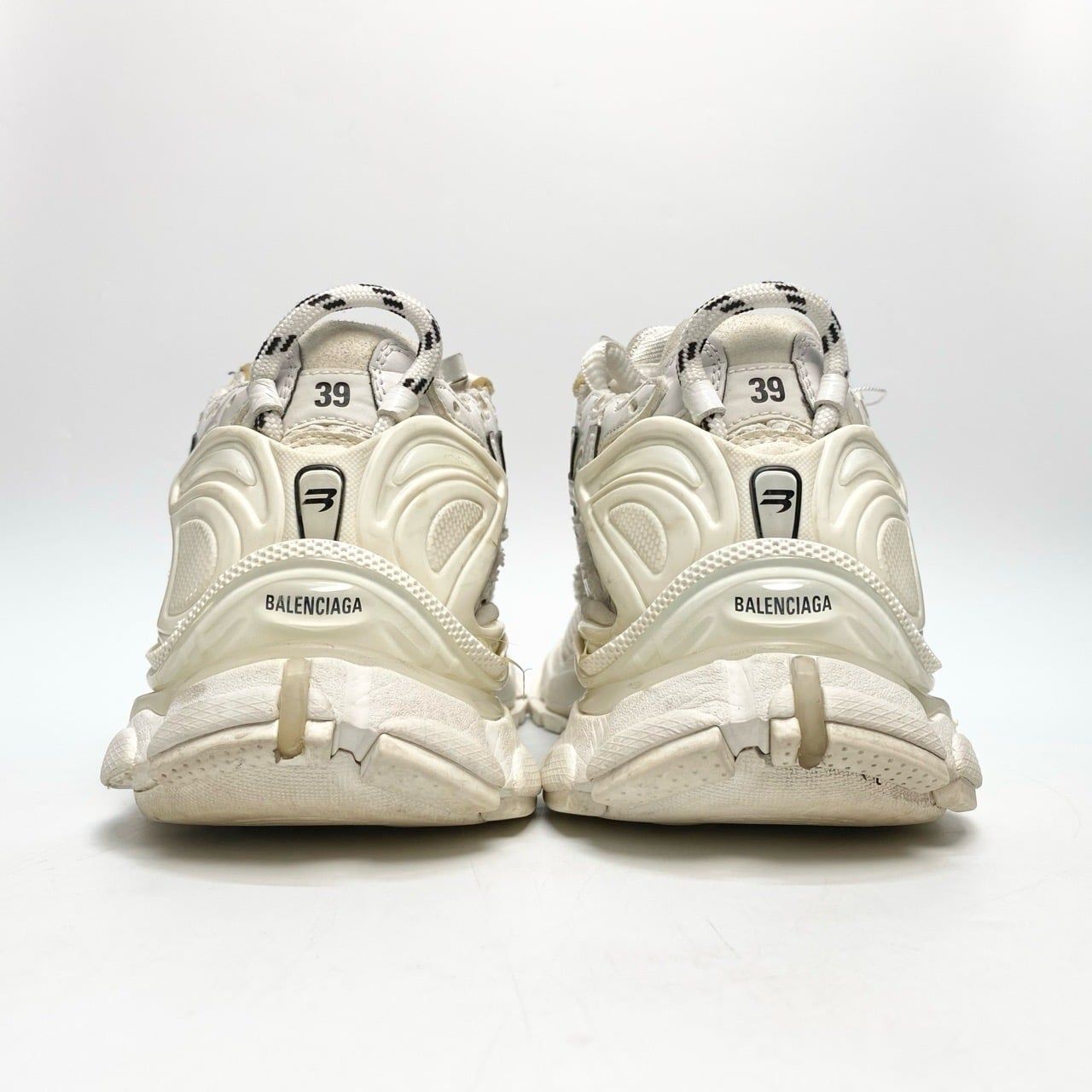  BALENCIAGA RUNNER SNEAKERS WHITE 677403-W3RB1-9000 