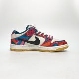  NIKE PARRA X DUNK LOW PRO SB ABSTRACT ART DH7695-600 