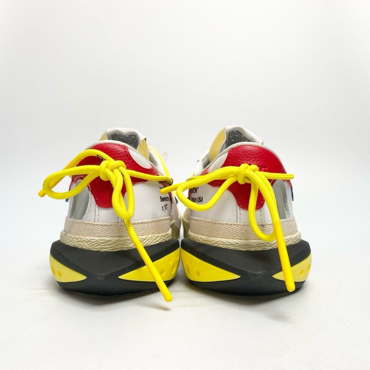  NIKE OFF WHITE X BLAZER LOW WHITE UNIVERSITY RED DH7863-100 