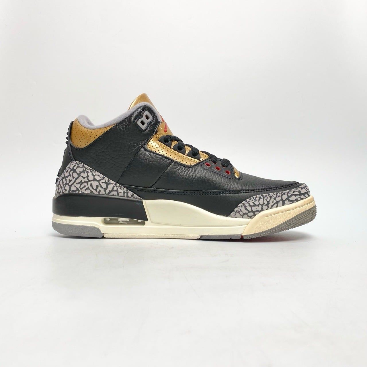  NIKE AIR JORDAN 3 RETRO BLACK CEMENT GOLD CK9246-067 
