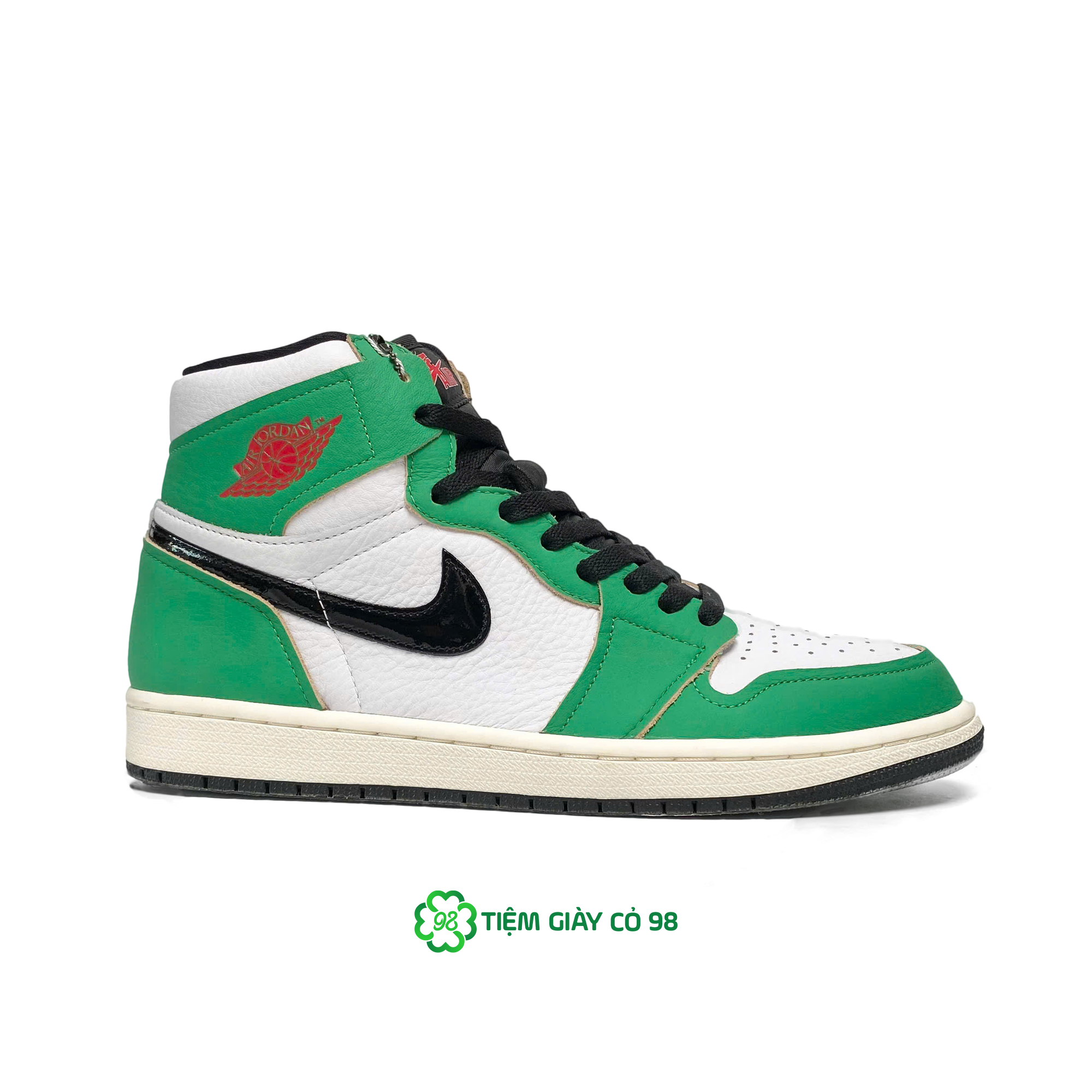  NIKE AIR JORDAN 1 RETRO HIGH LUCKY GREEN (W) DB4612-300 