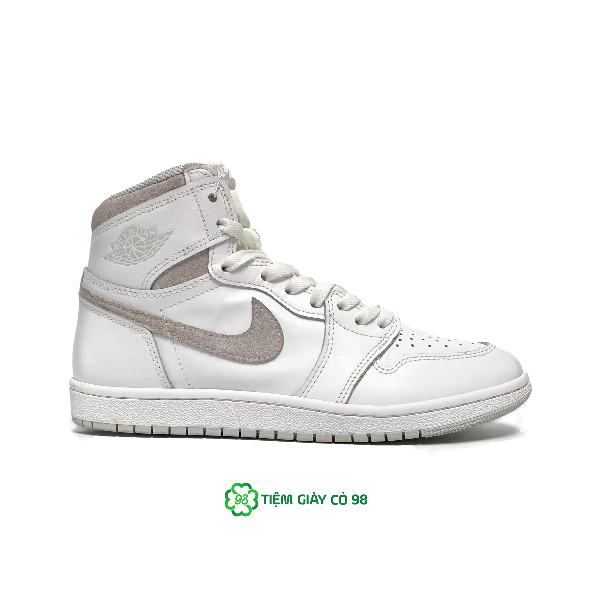  NIKE AIR JORDAN 1 RETRO HIGH 85 OG NEUTRAL GREY BQ4422-100 