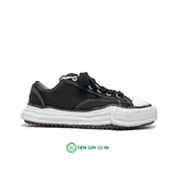  MAISON MIHARA YASUHIRO PETERSON OG SOLE CANVAS LOW BLACK 
