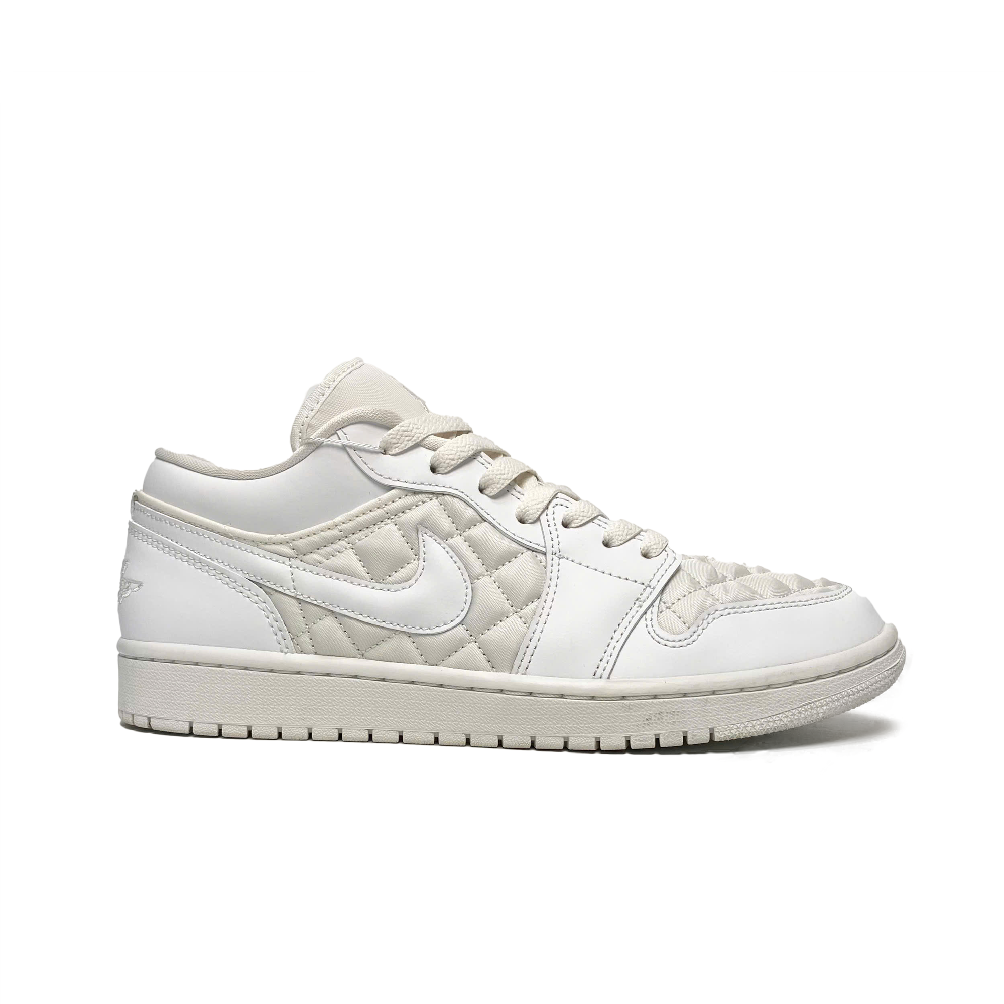  NIKE AIR JORDAN 1 LOW QUILTED WHITE DB6480-100 