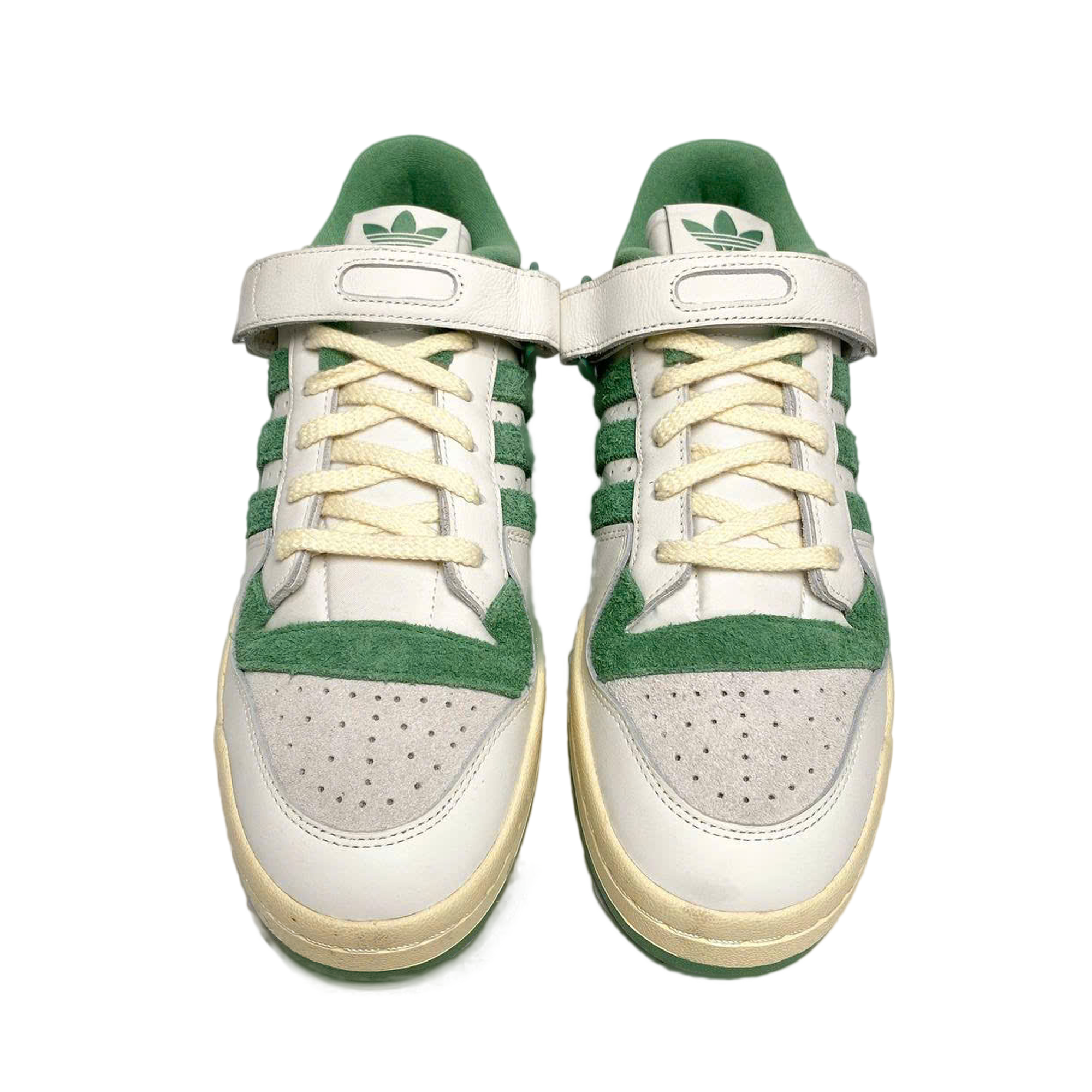  ADIDAS FORUM 84 LOW CLOUD WHITE PRELOVED GREEN IH5349 