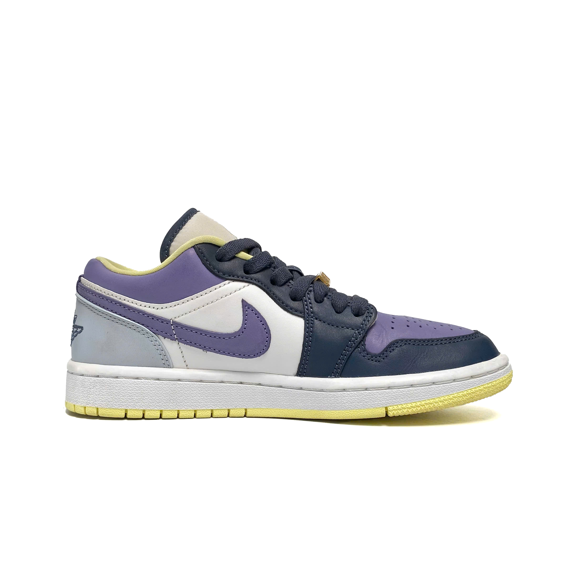  NIKE AIR JORDAN 1 LOW MISMATCHED PURPLE MAGENTA DJ4342-400 