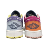  NIKE AIR JORDAN 1 LOW MISMATCHED PURPLE MAGENTA DJ4342-400 