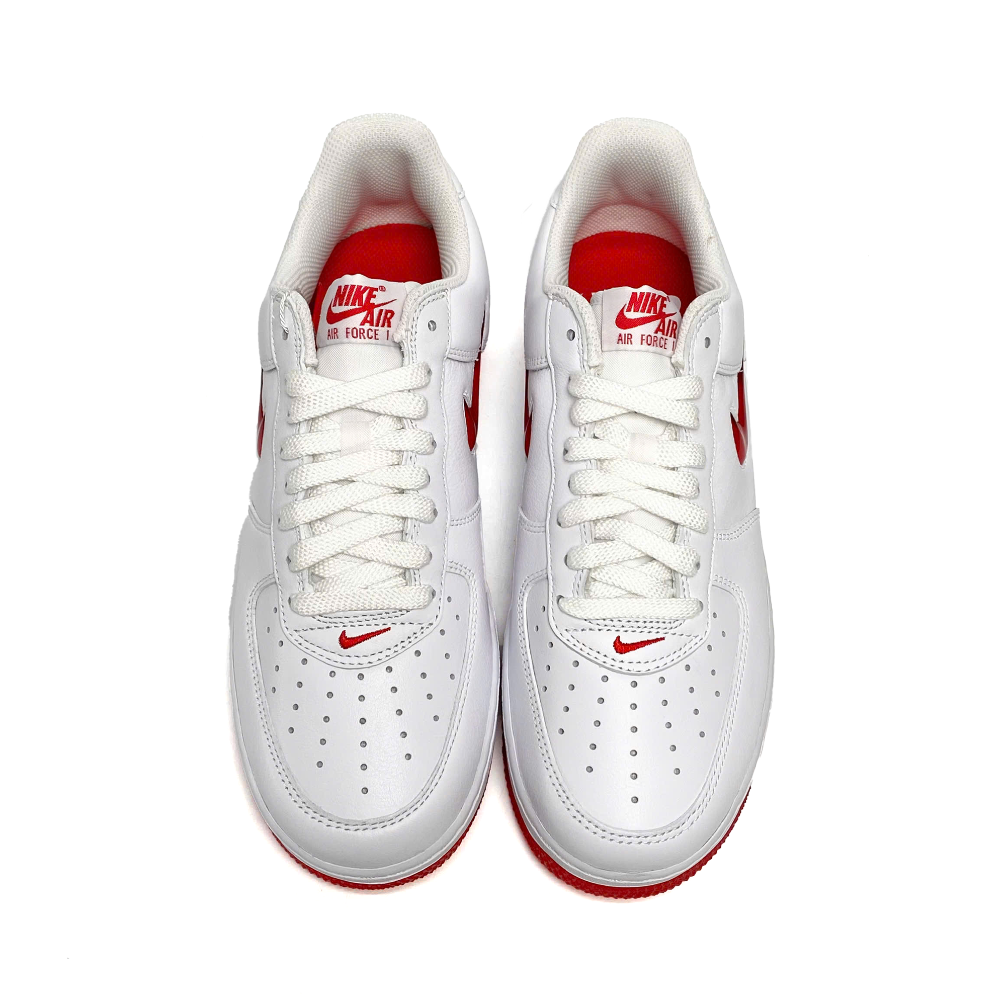  NIKE AIR FORCE 1 LOW COLOR OF THE MONTH WHITE RED FN5924-101 