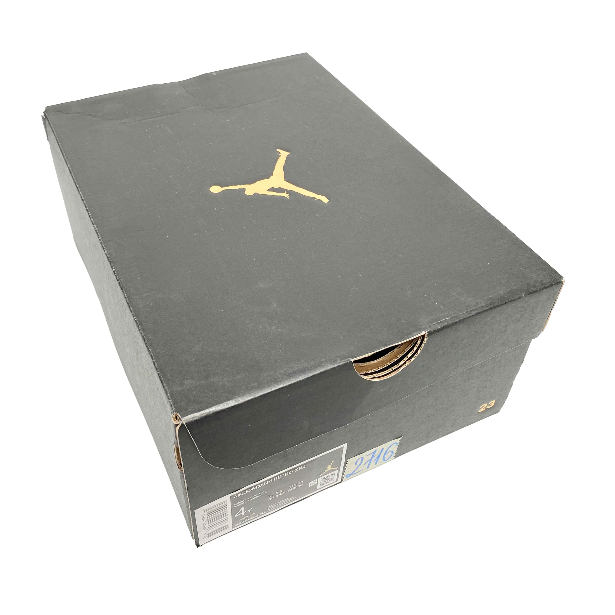  NIKE AIR JORDAN 6 RETRO TORO BRAVO 384665-600 