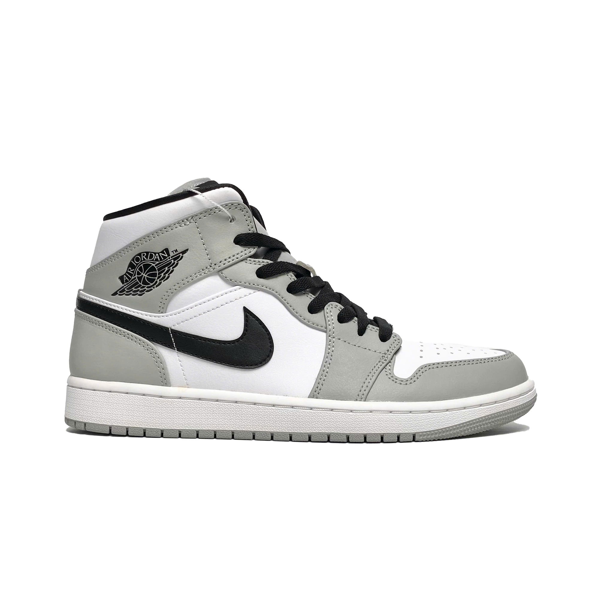  NIKE AIR JORDAN 1 MID SMOKE GREY 554724-092 