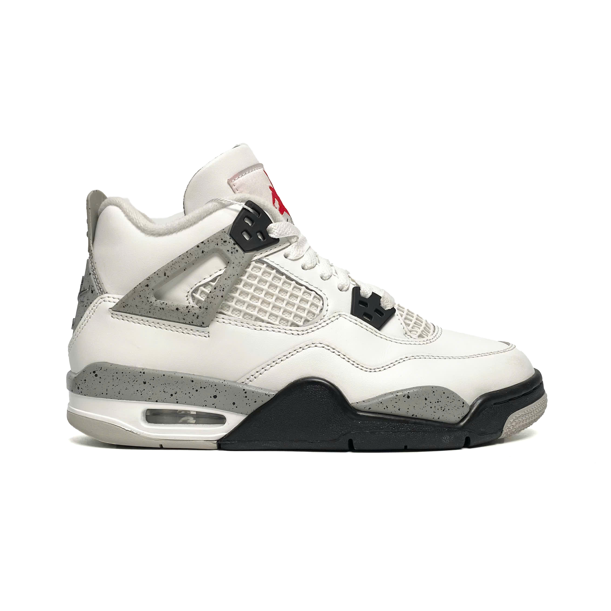  NIKE AIR JORDAN 4 RETRO 2025 GS WHITE CEMENT IB4171-100 