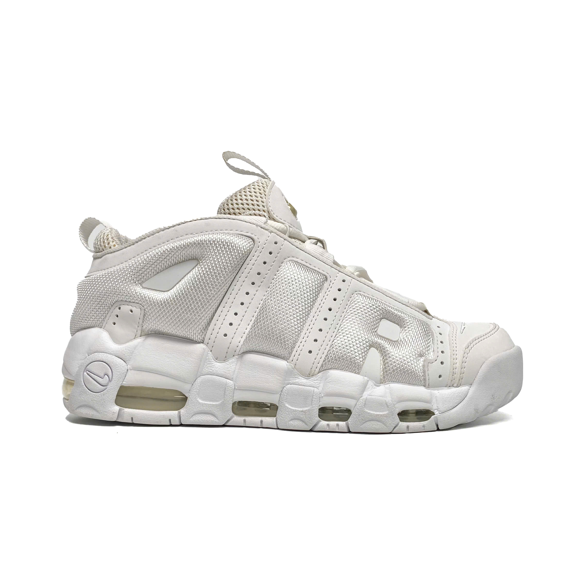  NIKE AIR MORE UPTEMPO LOW TRIPLE WHITE FZ3055-100 