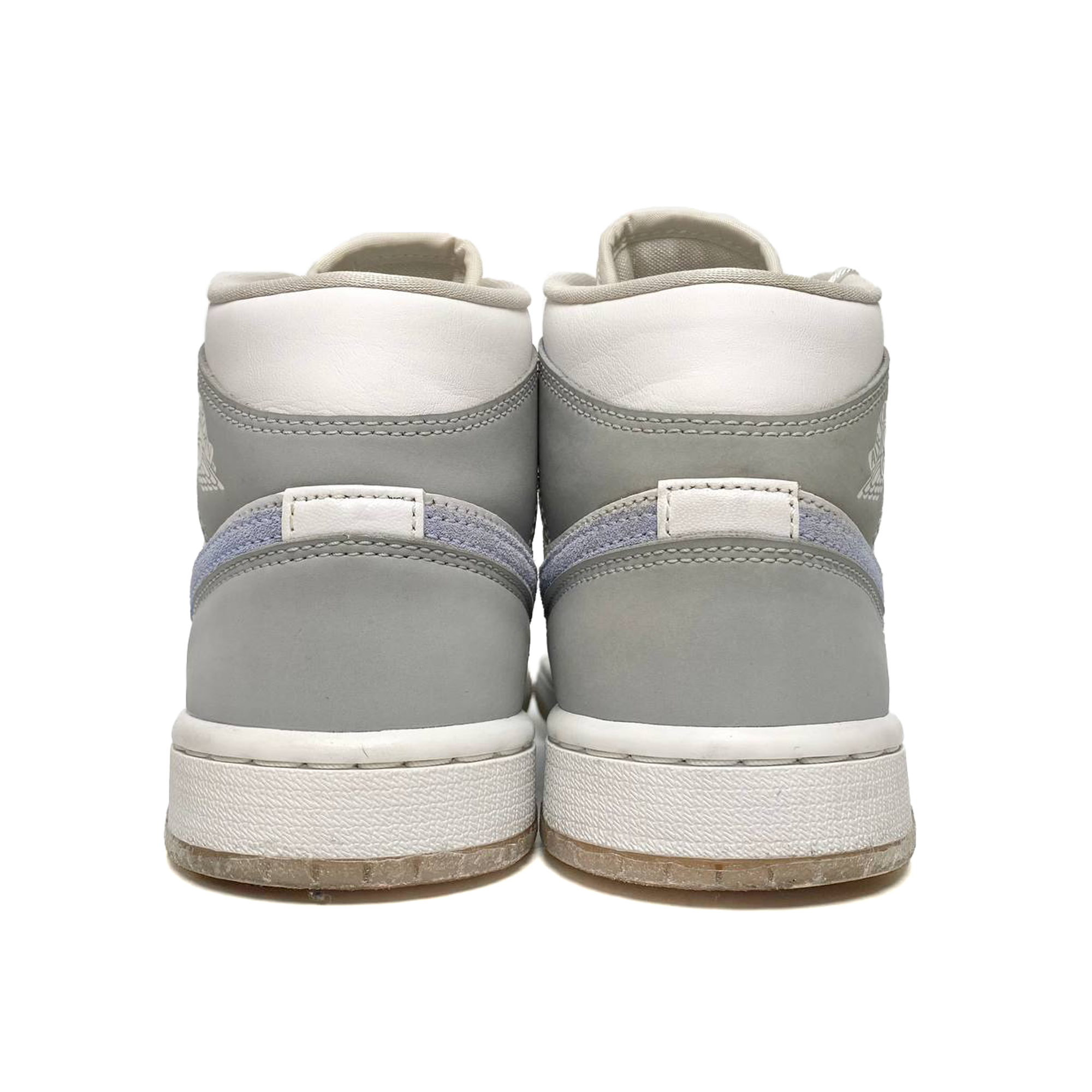  NIKE WMNS AIR JORDAN 1 MID GREY BLUE BQ6472-105 