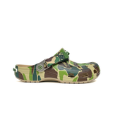  CROCS CLASSIC CLOG X A BATHING APE ABC CAMO GREEN 209627-212 