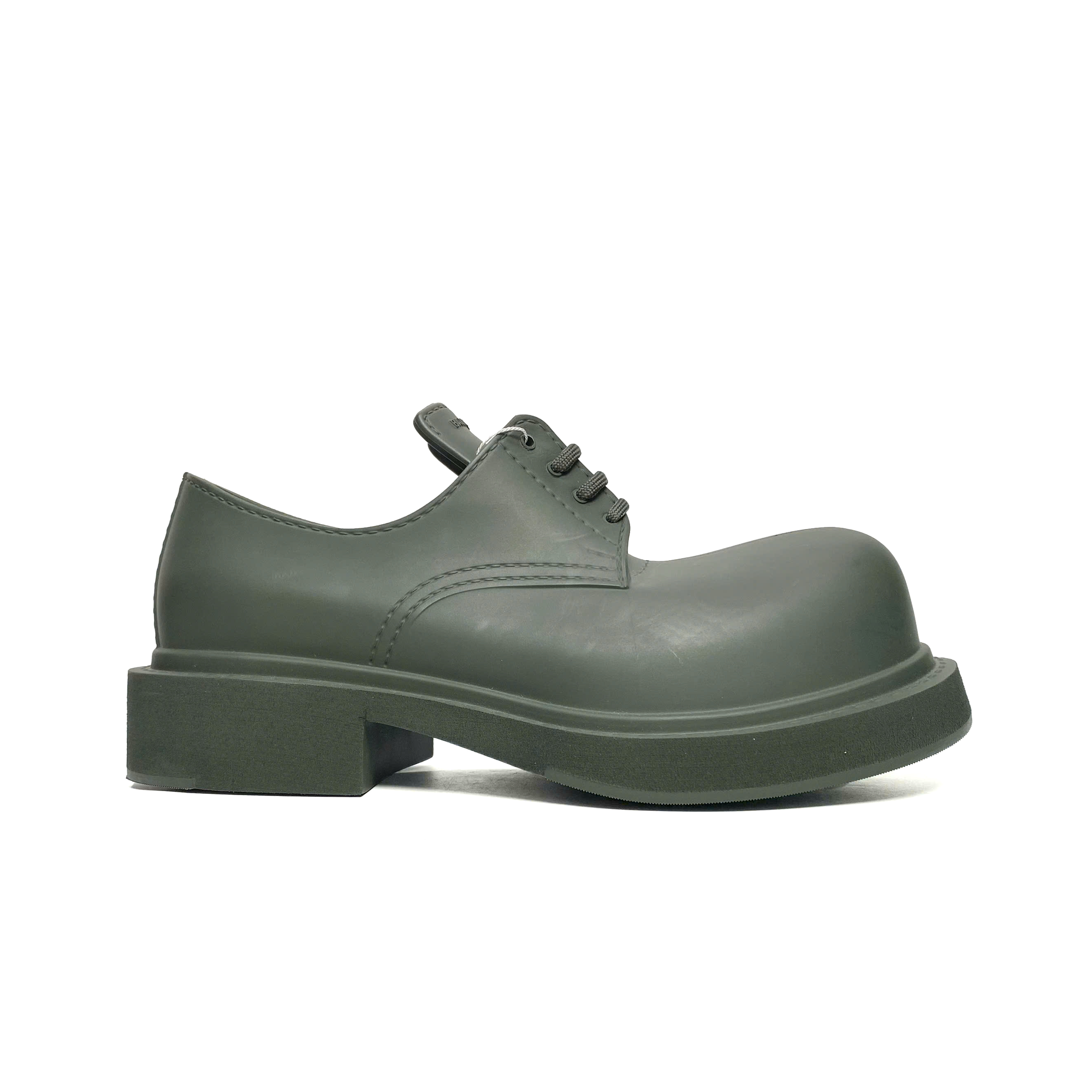  BALENCIAGA TRAINERS WORN-OUT DARK GREEN 717805W0FOI1025 