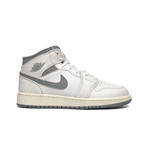  NIKE AIR JORDAN 1 MID NEUTRAL GREY 554725-135 