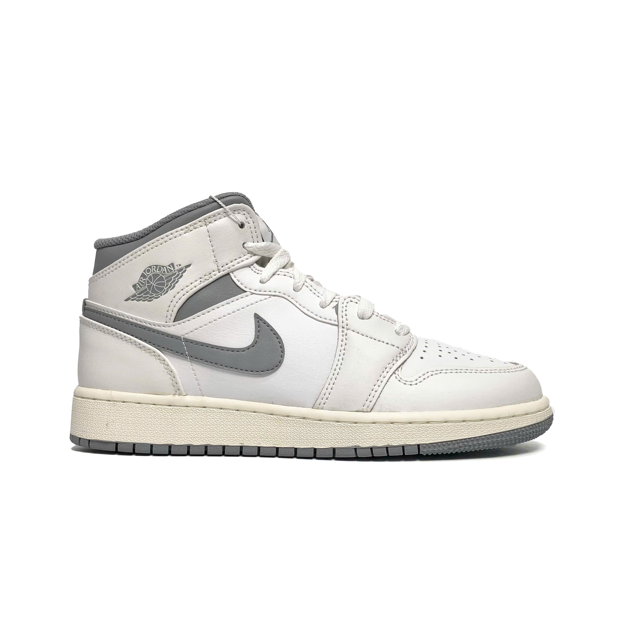  NIKE AIR JORDAN 1 MID NEUTRAL GREY 554725-135 