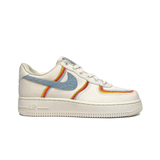  NIKE AIR FORCE 1 LOW SAIL DENIM SWOOSH CREAM DJ4655-133 