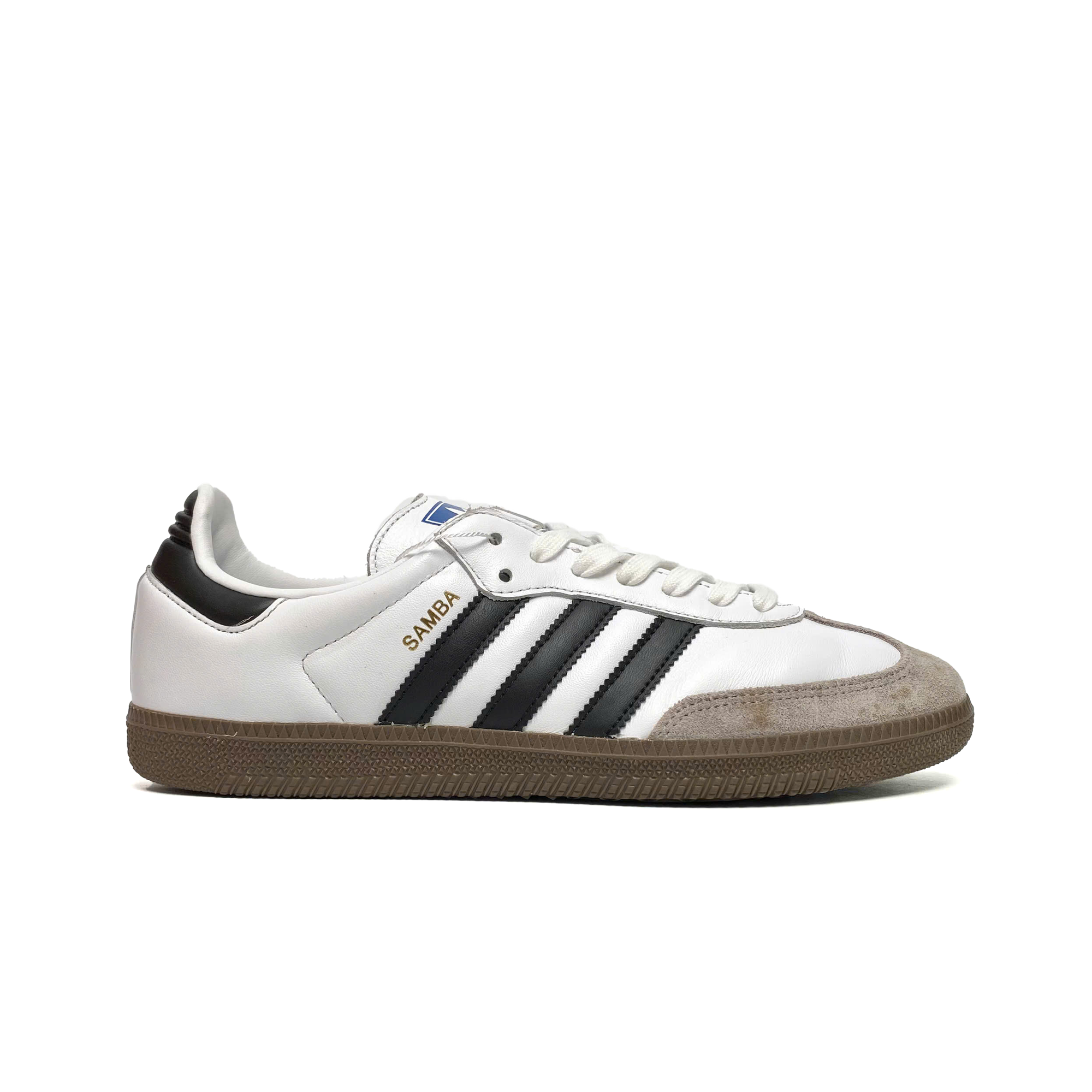  ADIDAS SAMBA OG WHITE BLACK GUM B75806 