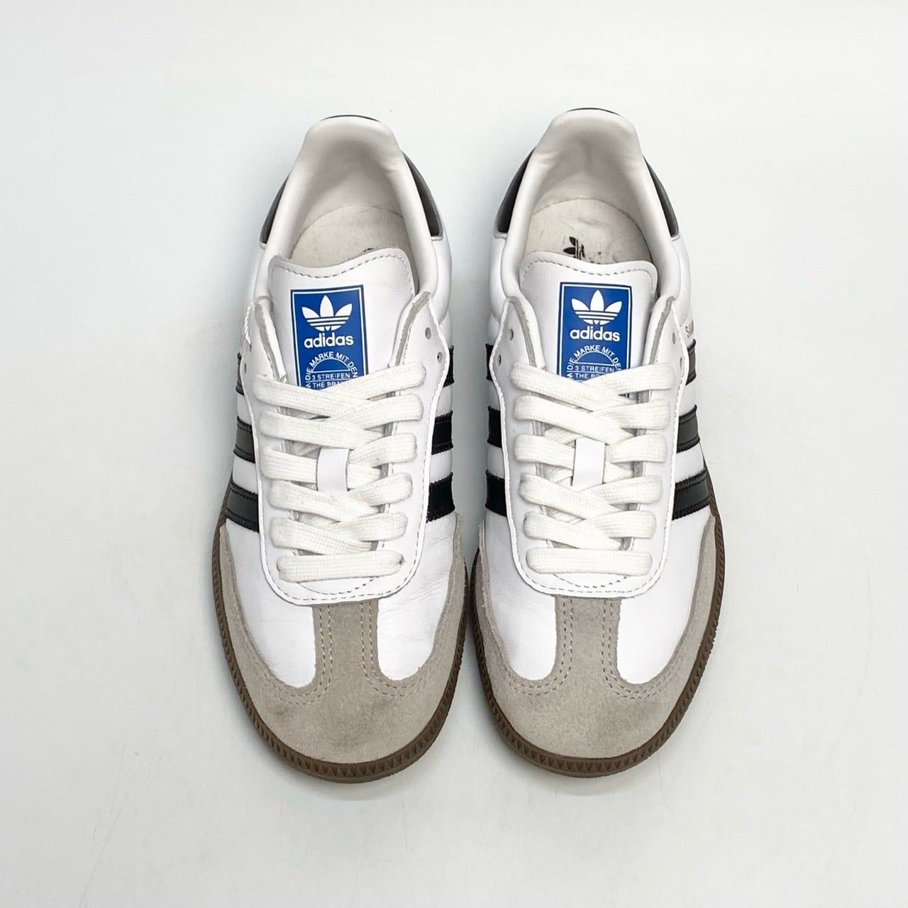  ADIDAS SAMBA OG WHITE BLACK GUM B75806 