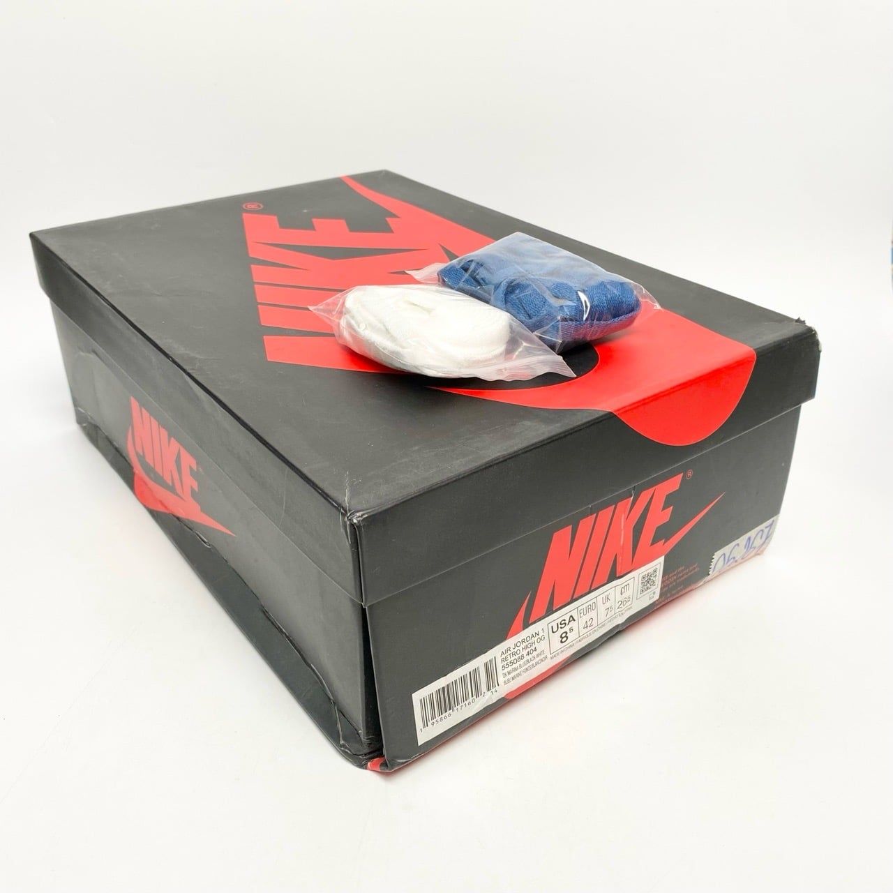  NIKE AIR JORDAN 1 RETRO HIGH OG DARK MARINA BLUE 555088-404 