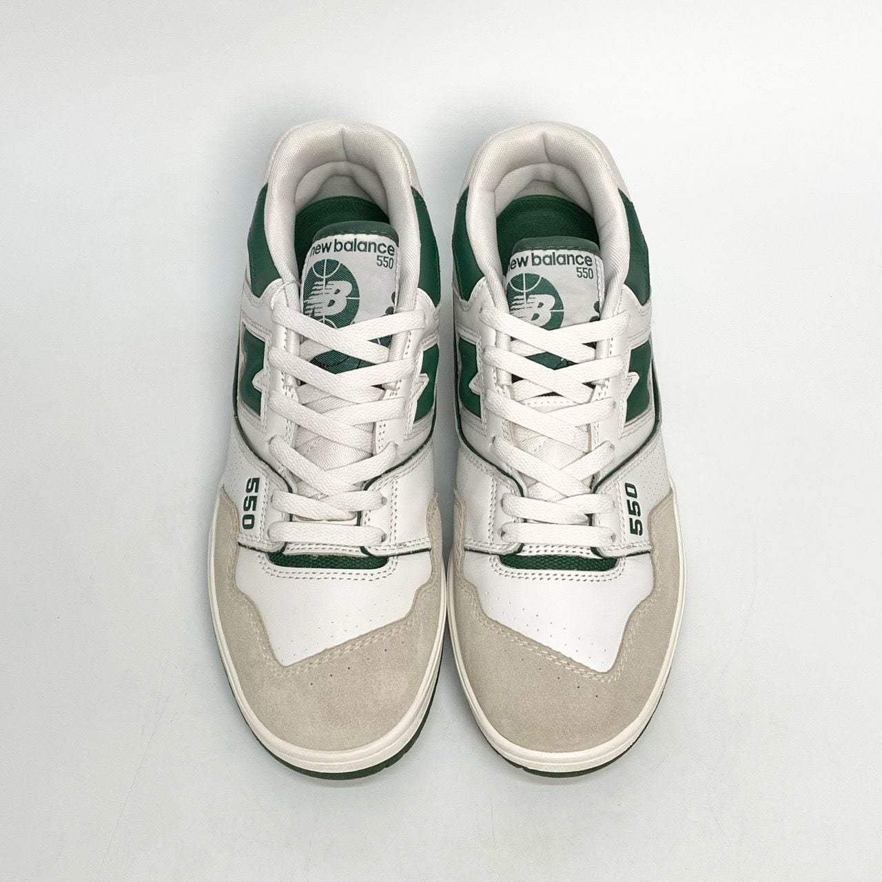  NEW BALANCE 550 WHITE GREEN BB550WT1 