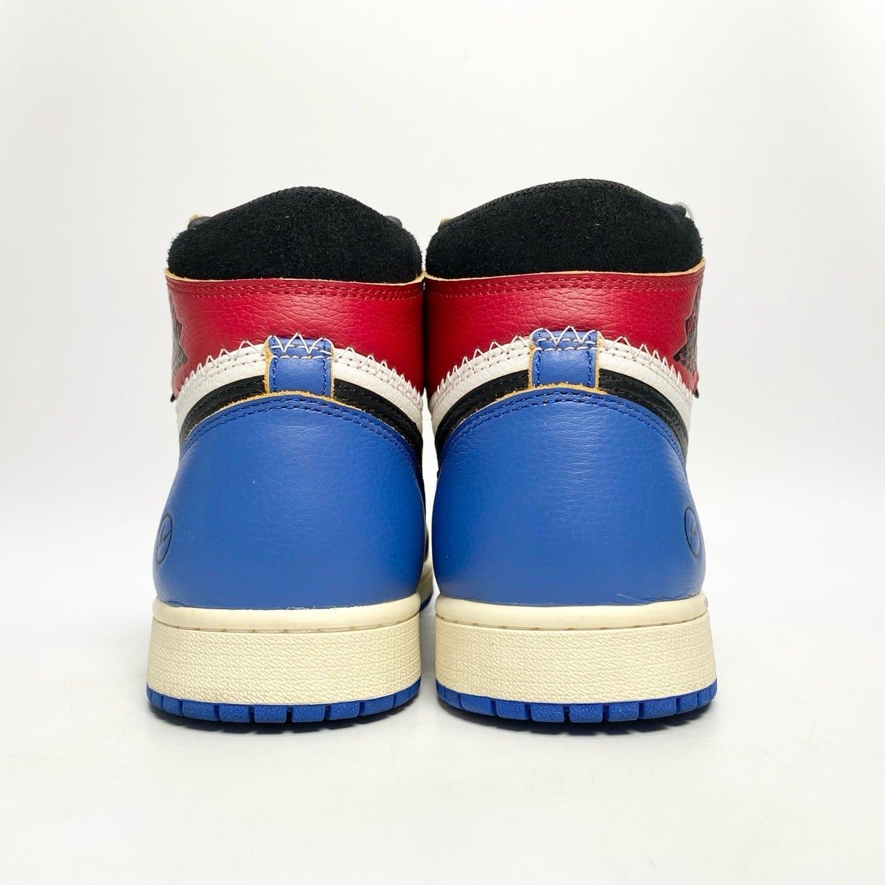  NIKE AIR JORDAN 1 HIGH X UNION X FRAGMENT BLACK VARSITY RED IO7847-002 