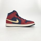  NIKE AIR JORDAN 1 MID TEAM RED IO7449-600 