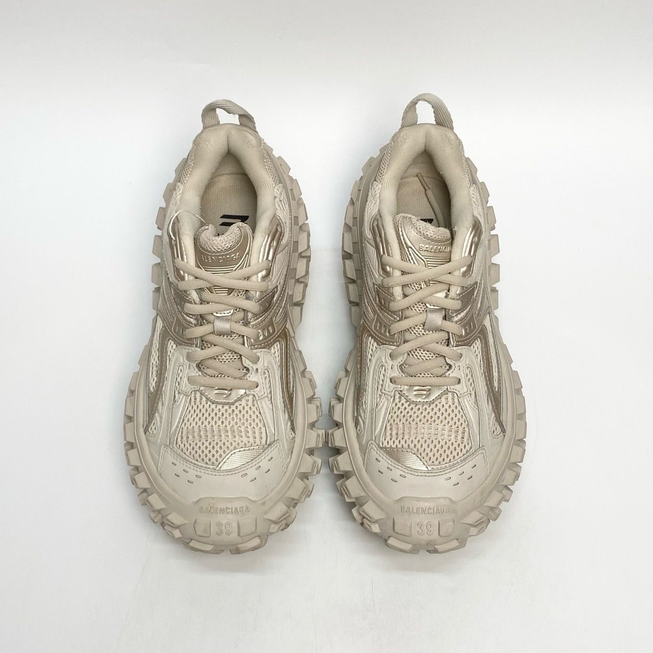  BALENCIAGA DEFENDER TRAINERS BEIGE 685613W2RA69700 