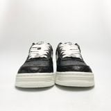  A BATHING APE BAPE LOW BLACK WHITE OZX SH M191052 L 