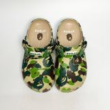  CROCS CLASSIC CLOG X A BATHING APE ABC CAMO GREEN 209627-212 
