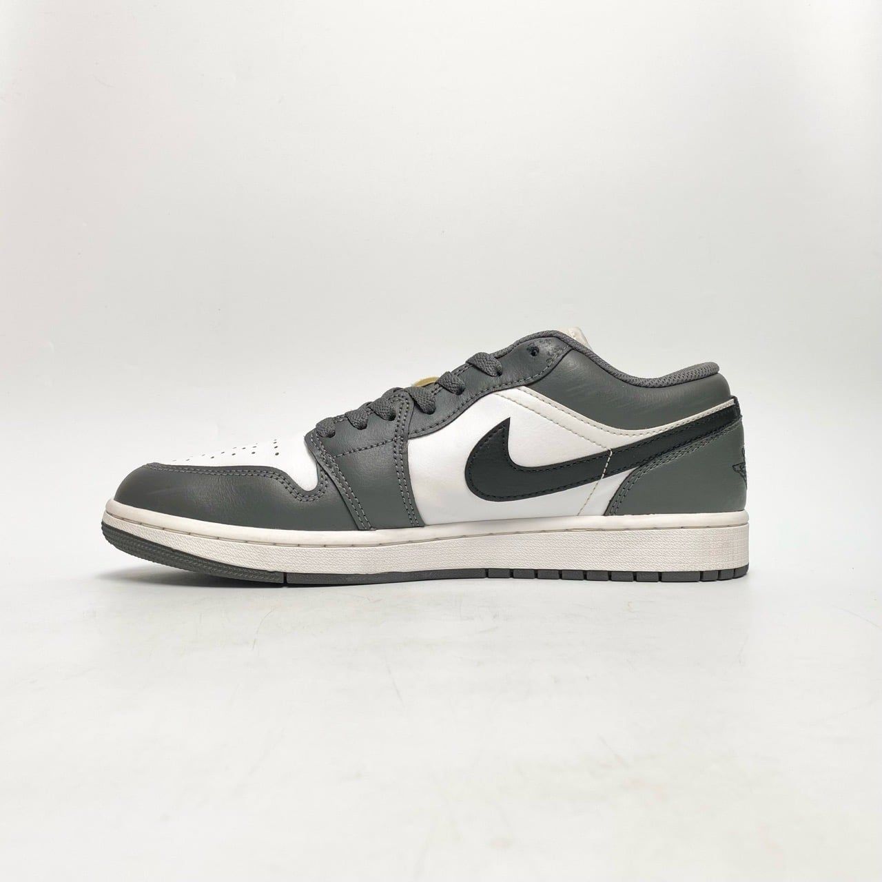  NIKE AIR JORDAN 1 LOW IRON GREY 553558-152 