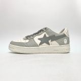  A BATHING APE BAPE STA #4 LINE CAMO WHITE GREY 