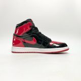  NIKE AIR JORDAN 1 RETRO HIGH OG PATENT BRED 555088 063 