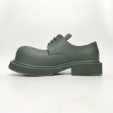 BALENCIAGA TRAINERS WORN-OUT DARK GREEN 717805W0FOI1025 