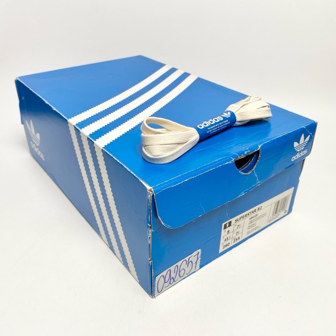  GIÀY ADIDAS TRAINER SUPERSTAR 82 GREY IG4125 
