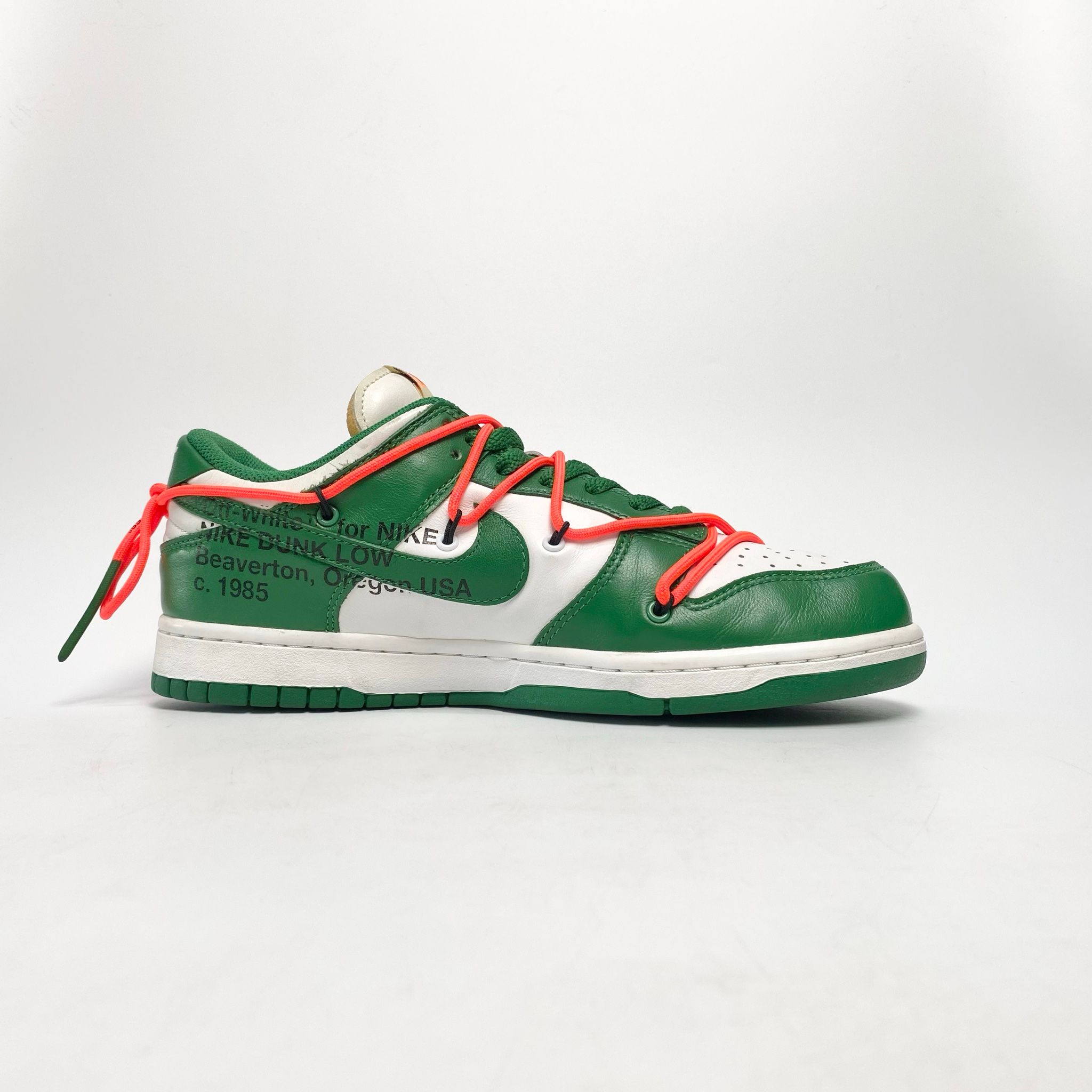  NIKE OFF WHITE X DUNK LOW PINE GREEN CT0856-100 