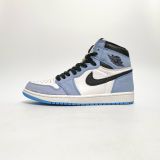  NIKE AIR JORDAN 1 RETRO HIGH OG UNIVERSITY BLUE 555088-134 