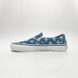  VANS SUPREME X SLIP-ON BLUE HOLE PUNCH DENIM VN0A38DD2DD 