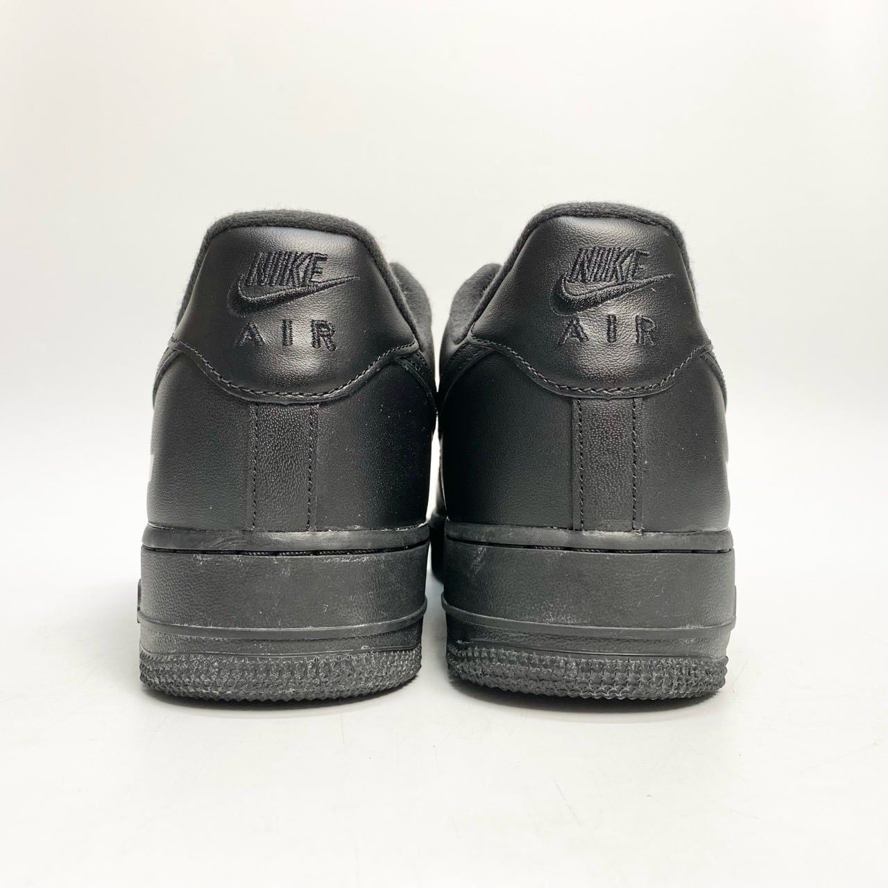  NIKE SUPREME X AIR FORCE 1 LOW BOX LOGO BLACK CU9225-001 
