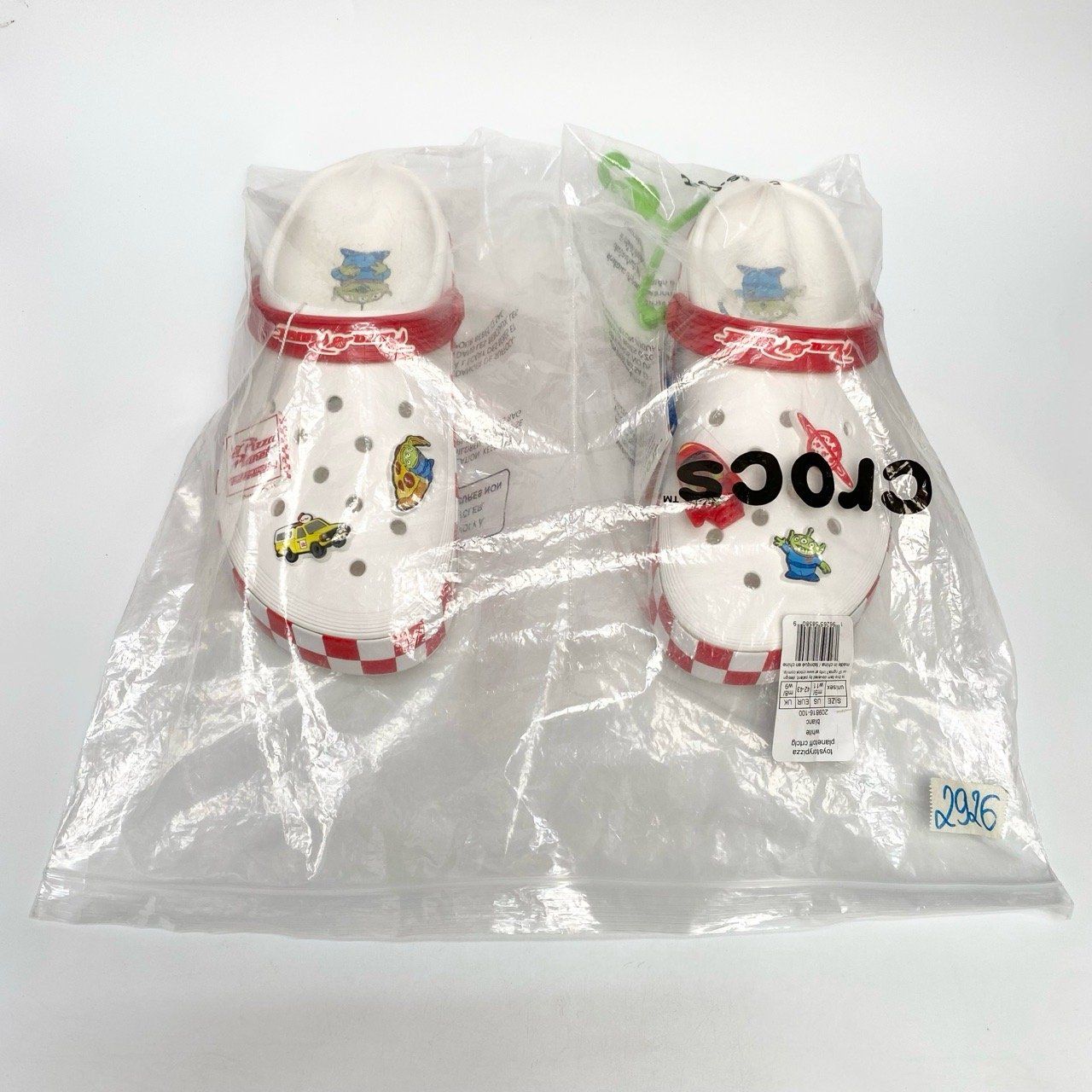  CROCS OFF-COURT CLOG X TOY STORY PIZZA PLANET 209816-100 