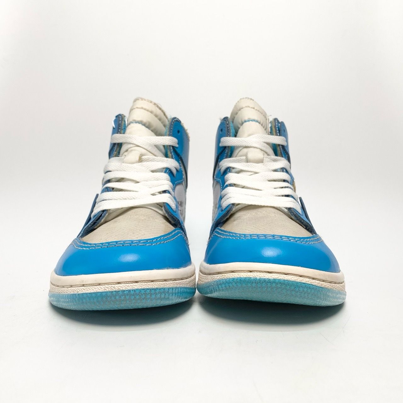  NIKE AIR JORDAN 1 X OFF-WHITE UNIVERSITY BLUE AQ0818-148 