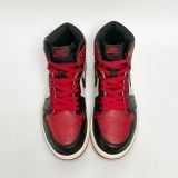  NIKE AIR JORDAN 1 RETRO HIGH BRED TOE 555088-610 